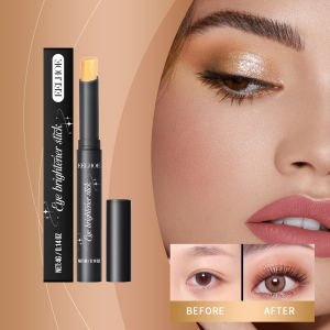 EELHOE Shining eyeshadow stick The multi-functional eyeshadow has a high-gloss color display is easy to apply without smudging and is portable for touch-ups Eye Brightener Stick Glitter Eyeshadow Eyeshadow Stick