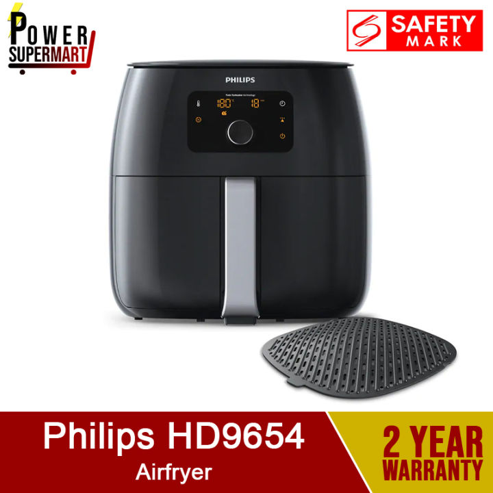 Philips HD9654 XXL Air Fryer. Also known as HD9654/91 Includes FREE Philips Grill Tray In