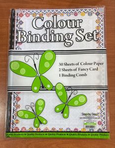 A4 Buku Skrap / Binding Set  Colour/White  / Buku Folio / Binding Paper Set / Buku Skrap