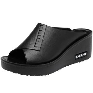 Sandal Wedges Rempel Wanita Sendal Platform Fashion cewek Viral Kekinian Trendy