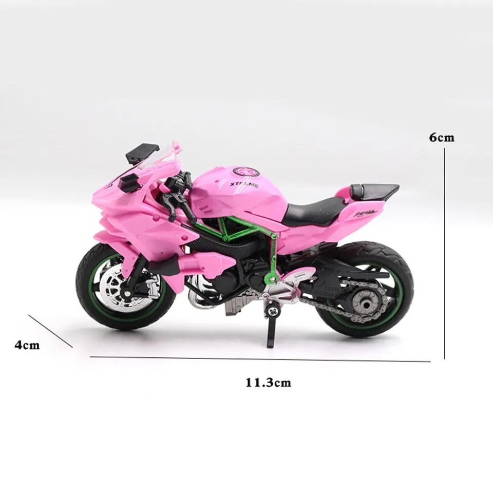 GAVINMK Ninja ZX-12R Motorcycle Model Die Casting Moveable Alloy