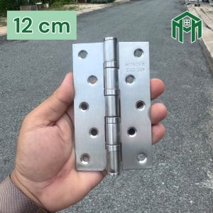Bản lề lá INOX dài 10 12 cm phù hợp làm cửa làm tủ