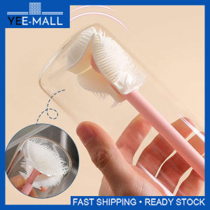 Thermos Cup Blender Wash Kitchen 360° Silicone Bottle Brush Long Handle No Dead Corners Multifunctional Clean Silicone Cup Brush