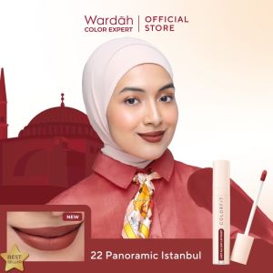 Wardah Colorfit Last All Day Lip Paint (24 Warna) - Around The World Edition Lipstik Tahan Lama BPOM