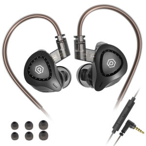 In-Ear Noise cancelling Wireless Earbuds IEM Bluetooth Headphone Popcorn X9 Pro Metal Dynamic Monitor with Wireless Bluetooth Module C Pin Connection