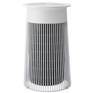 ±0 360° Air Purifier (White/Blue) Home/Office  5 Airflow Modes | Quiet Cleaner for Dust Allergies Pets Smoke White Noise | 4Layer HEPA Filter Minimalist Design [FREE HEPA Filter] | Auto Mode | Plus Minus Zero