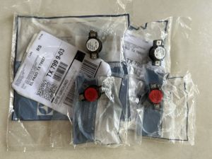 (HUE) Rơle cảm biến nhiệt máy sấy Electrolux 11kg chính hãng (màu đỏ màu trắng)