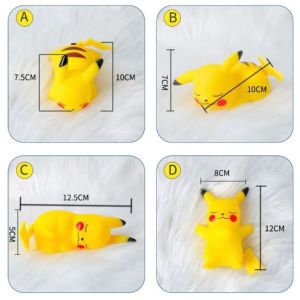 Lampu Pokemon Pikachu Mini Mood Lamp Figure Pikachu