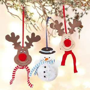 3 Colors Christmas Ribbons Decorative Ribbons Braid Wool Knit Ribbon Gift Wrapping Ribbon for Craft Party Decoration