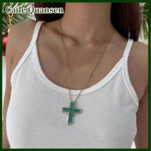 Caile สร้อยคอเพทายแฟชั่นดีไซน์ไม่ซ้ำใครสำหรับผู้หญิงสร้อยคอระดับกระดูกไหปลาร้าสวยงามสง่างามของขวัญสำหรับงานเลี้ยงวันเกิด