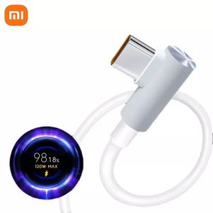 Xiaomi Chính Hãng Cáp Sạc Turbo 120W Cáp USB Type-C 6A Cho Xiaomi Mix4 Mi Mix Fold 12 12X 11Ultra Redmi Note 9 10 11Pro K40S K50 Pro Poco Black Shark 4 4S 5 Pro Nhanh sạc Tipo C