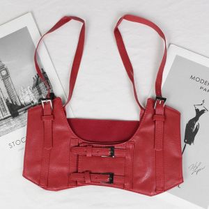 GENENIC Vintage Hàn Quốc Thắt lưng cao Băng đô Trang trí váy Giảm béo Khóa kim loại Cummerbund da PU Dây thắt lưng co giãn Thắt lưng cực rộng Thắt lưng Lolita