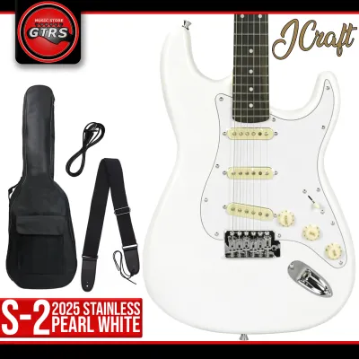 JCraft S-2 and S-2 2025 Stainless Frets S-Style Electric Guitar with Rosewood Fingerboard