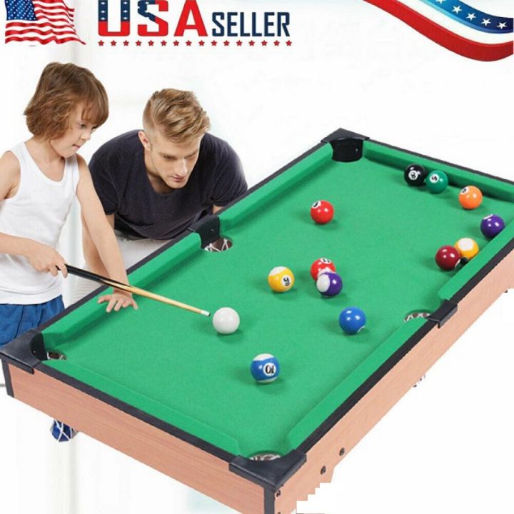 Bàn chơi bi A MINI Bằng Gỗ - Bàn Bi a 6 lỗ - Đồ chơi Bi a trẻ nhỏ Đồ ...