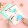 【พร้อมส่ง】แฟ้มเอกสาร A4 แฟ้มซองพลาสติก แฟ้มใส อย่างดี มีหลายสีให้เลือก. 