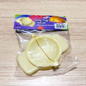 White Curry Puff Mould Acuan Karipap Putih Tebal