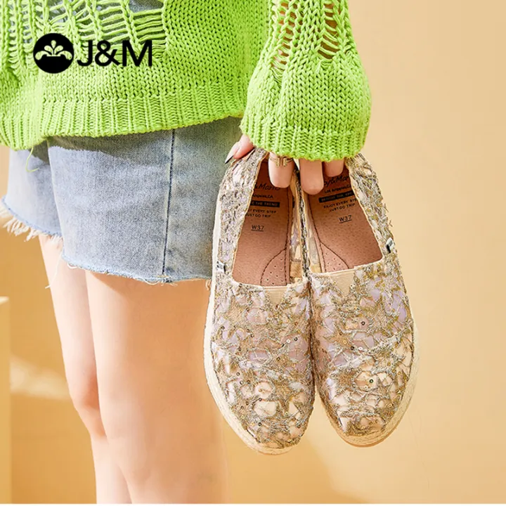 Joy&Mario%20Women's%20loafers%20Lace%20Breathable%20Non-Slip%20Wedges%20shoes%20-%20Image%205