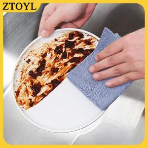 ZTOYL 20 cái hộp sợi nhỏ Khăn Thấm Nhà Bếp làm sạch Khăn Rửa Chén không dính dầu món ăn giẻ lau khăn ăn Bộ đồ ăn nhà làm sạch khăn