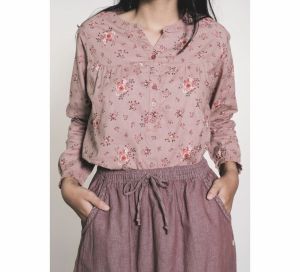 BLOUSE CORNICHE BROWN