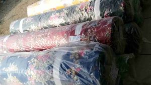 Bahan Kain Polimicro Disperse Microtex Meteran Motif Bunga (05m) Murah