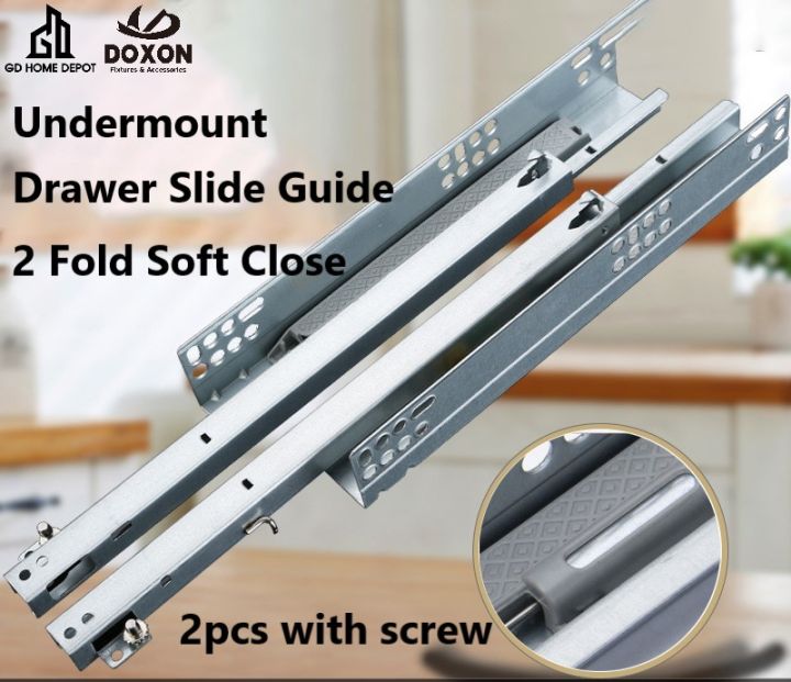 DOXON High Quality Hydraulic Undermount Concealed Soft Close Drawer