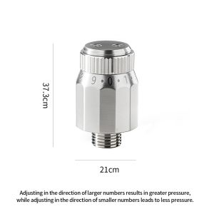 BINCOO Moka Pot Adjustable Valve Pressure316 Stainless Steel Accessory for Three‑Valve Moka Pot