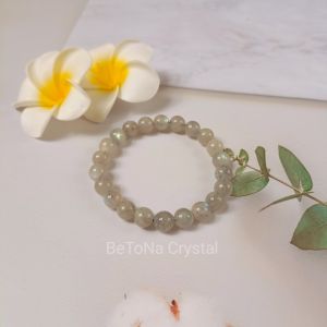 Vòng đá xà cừ - Hắc nguyệt quang (Labradorite)