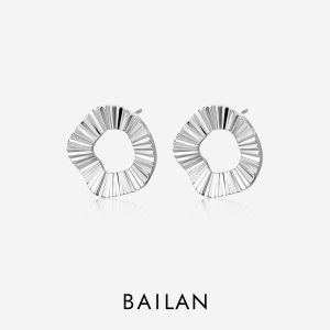 Bailan Stud Earrings for Women Elegant Premium Chic Statement Fashion Jewelry Anti Allergy ED3363-T
