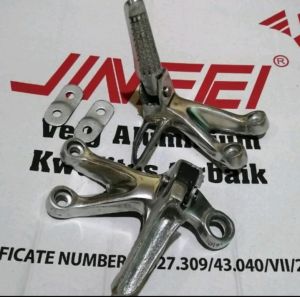 Footstep Gantung Satria FU Footstep Belakang FU Chrome