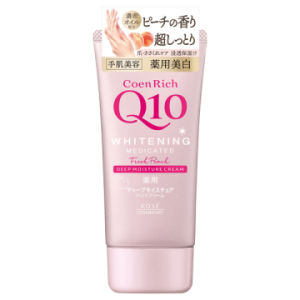 KOSE CoenRich Coen RICH Q10 Medicated Hand Cream 80g Deep Moisture Whitening - Direct From Japan
