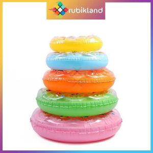 [2 Lớp] Phao Tròn Tập Bơi Cho Bé Và Người Lớn Đủ Size 60cm / 70cm / 80cm / 90cm Phao Bơi Nhiều Màu