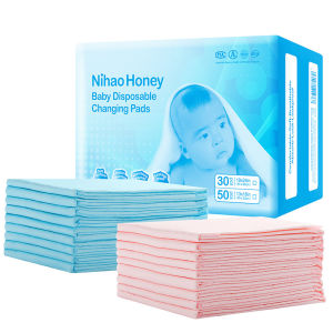 30Pcs Disposable Baby Diaper Changing Mat Children Waterproof Newborn Changing Pads45*60cm