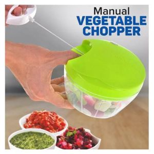 JIUXIN Multifunctional Manual Speedy Chopper JX-588 (Green)