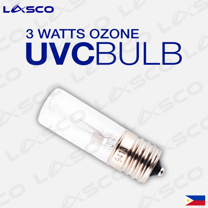 Lasco 3 Watts UVC Ozone Bulb Germicidal Sterilizer Replacement bulb