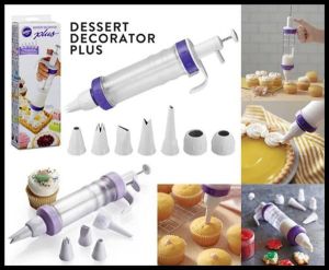 🌹READY STOCK🌹 Dessert Decorator Plus Icing Cake Decorating Tools Frosting Baking Cakes & Cupcakes / Alat Hiasan Kek Kuih
