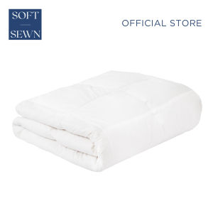 Soft Sewn Duvet Filler Comforter Hypoallergenic Down Alternative Microfiber All-Season Comfort (Single Double Queen King)