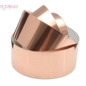 【E-WOITD】 50mm x 3m EMI Copper Foil Shielding Tape Conductive Self Adhesive Barrier Guitar New