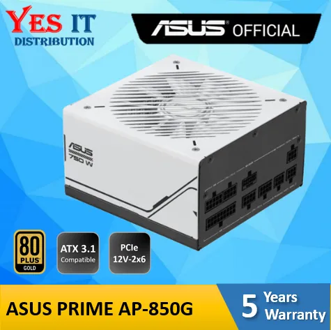ASUS PRIME AP-750G | AP-850G Gold ATX Full Modular Power Supply - 750W | 850W