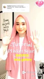 Phasmina Plisket / Rifkha Shawl / Shawl / Phasmina Instan / Elsa Gallery / Hijab Instan / Bergo / Scraft Plisket / Rifkha Azmeela / Azmeela Gallery