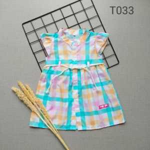 Dress Baju Anak Perempuan Katun Terlaris 1 Thn - 8 Thn