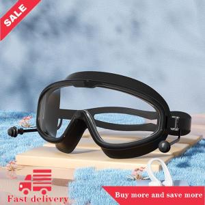 [COD] 2025 Large Frame Swimming Goggles For Kids High Quality Antifog Swim Glasses Waterproof HD Swim Eyewear Swim Equipment