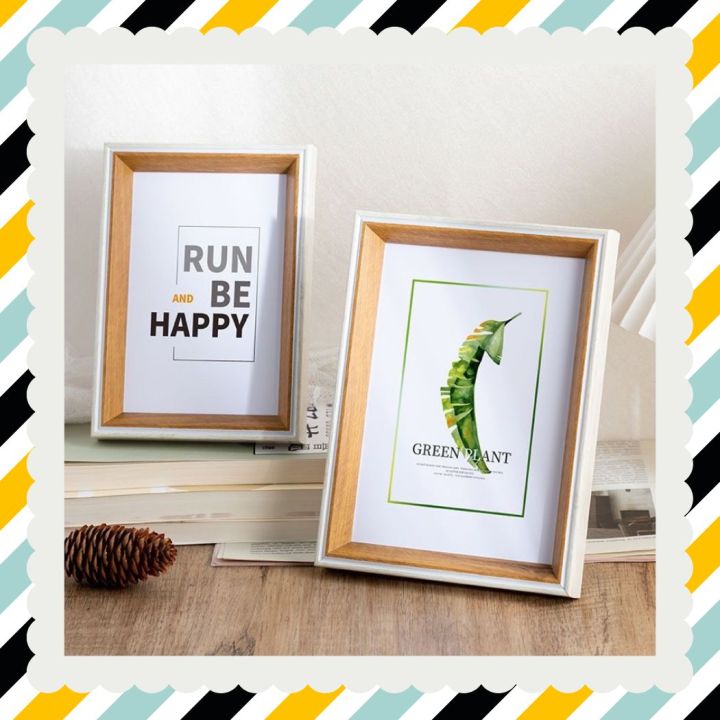 KHUNG ẢNH HÀN QUỐC KÈM ẢNH SIÊU SẮC NÉT ĐA DẠNG KÍCH THƯỚC DECOR GIẢ GỖ ...