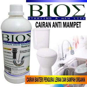 Cairan mikroba septitang anti mampet saluran pipa wastafel dan closet 1 liter