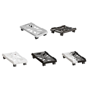 Adjustable Mobile CPU Stand Computer Tower Stand with 4 Casters Wheel Mobile PC Cart Stand for Gamers and Students