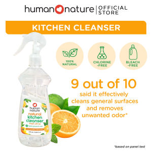 Human Nature Natural Kitchen Cleanser Fresh Citrus 475ml (No Harmful Chemicals)