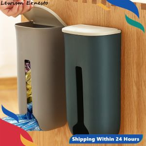 LE Kitchen Holder Bag Convenient Handbag Organizer Box for Kitchen Storage Bags Hanging Bags for Storage Plastic Bags