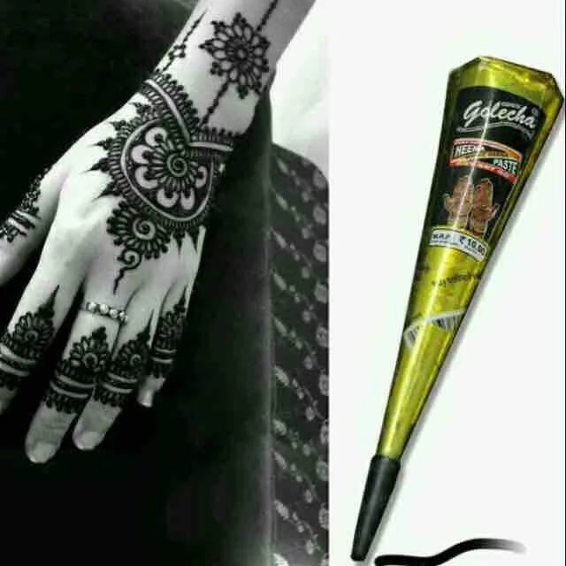 Bút vẽ henna màu đen
