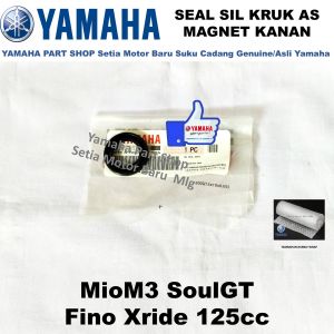 Sil Seal Kruk As Crankshaft Magnet Kanan SoulGT MioM3 Fino Xride 125 Asli Original Yamaha