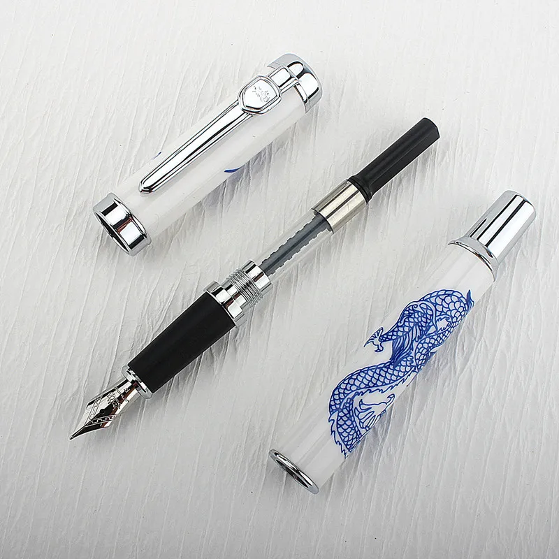 Great Selection】 Jinhao 950 Ceramics Fountain Pen Extra Fine Nib