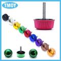 TMOY 1Pc Universal Fishing Reel Handle Grip Screw Nuts Cap Bearing Cover Rocker Arm Screw Cap Tackle Accessories. 